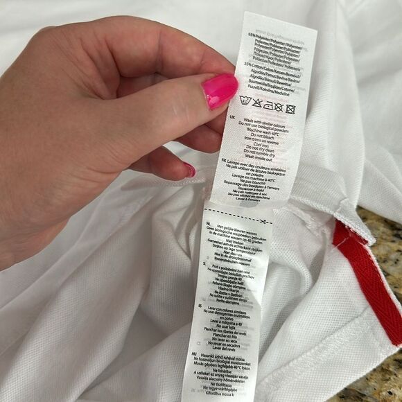 Official RFU England Rugby Core Embroidered Badge Polo Shirt Size L - Picture 8 of 10